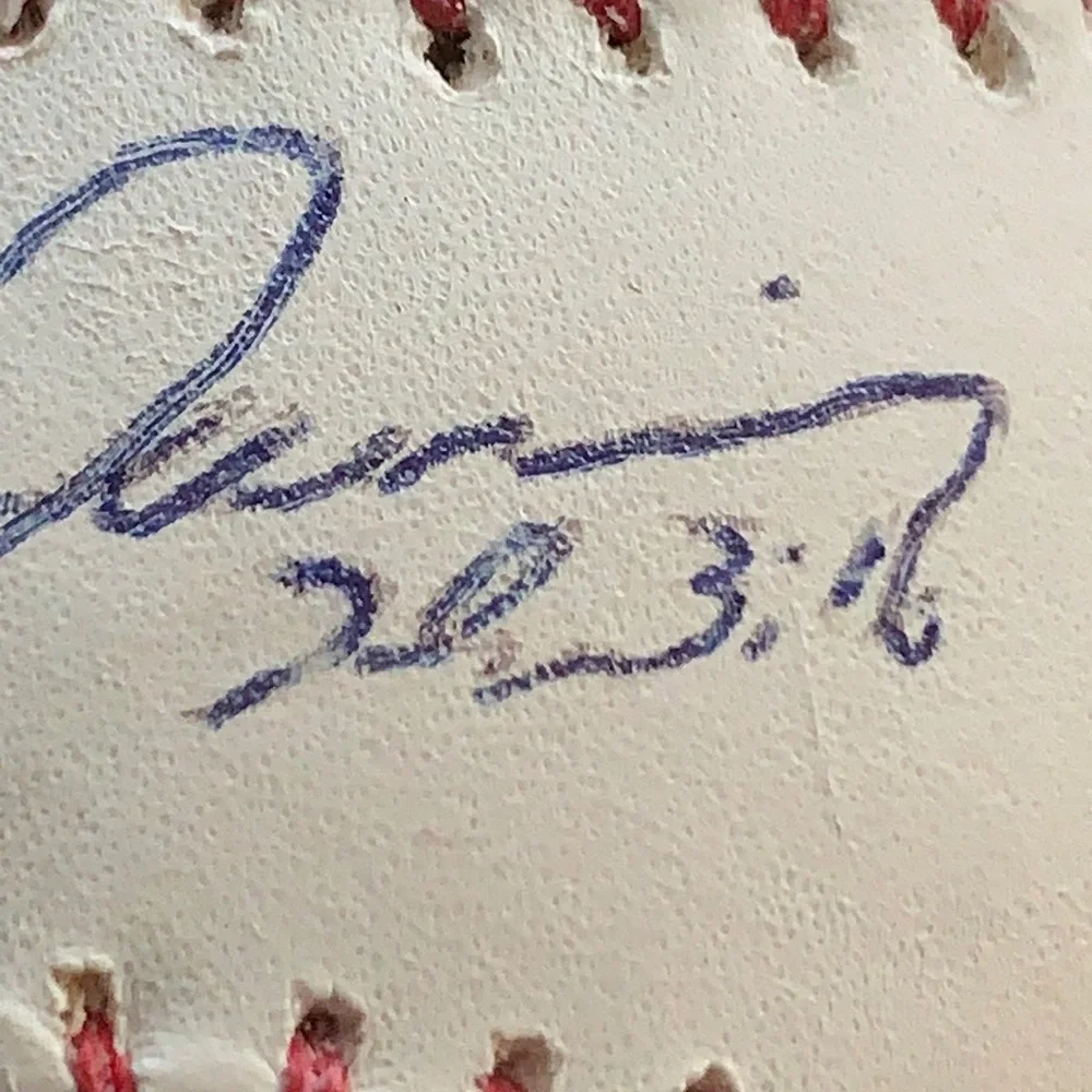MYSTERY AUTOGRAPHED Baseball please read below 👇